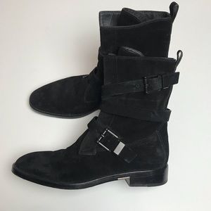 ALEXANDER WANG Suede Louise boots black 38